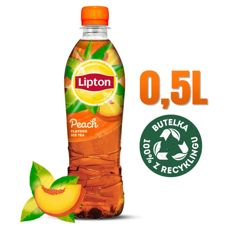 Lipton Ice Tea Peach Napój Niegazowany 500 Ml Napoje Stokrotka