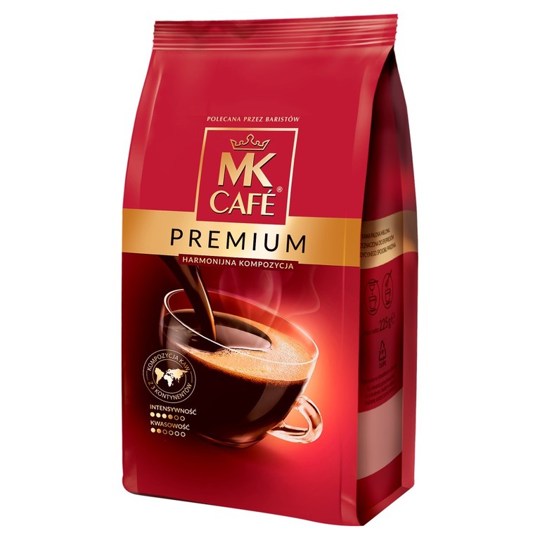 MK Café Premium Kawa palona mielona 225 g Stokrotka