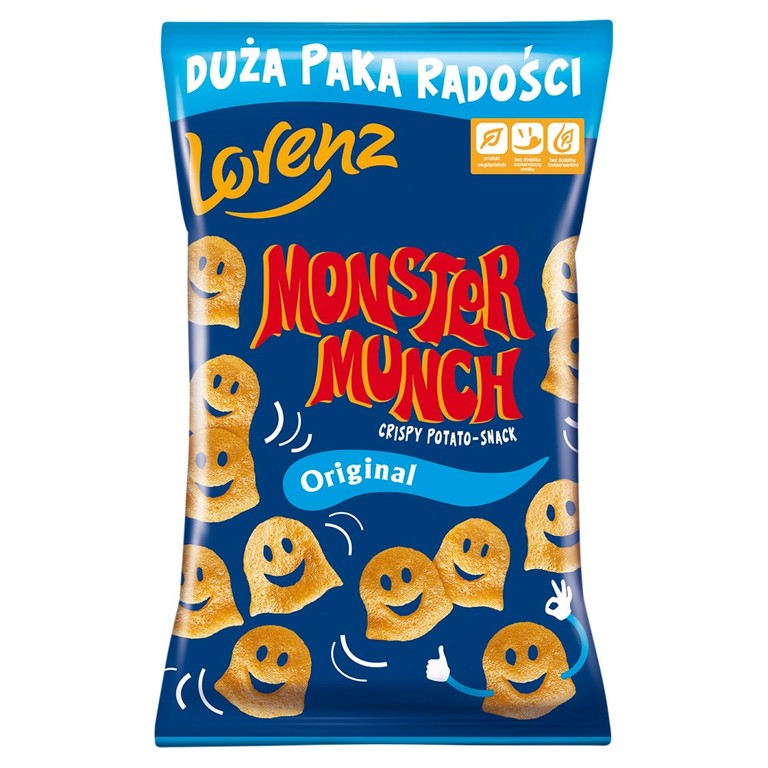 Monster Munch Original Chrupki ziemniaczane solone 150 g