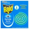 Raid Przeciw komarom Spirala 10 sztuk i metalowa podstawka