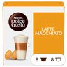 Nescafé Dolce Gusto Latte Macchiato Kawa w kapsułkach 194,4 g (8 x 17,8 g i 8 x 6,5 g)