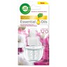 Air Wick Essential Oils Wkład do elektrycznego odświeżacza księżycowa lilia otulona satyną 19 ml