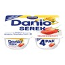 Danio Serek homogenizowany truskawkowy 560 g (4 x 140 g) stokrotka.pl