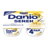 Danio Serek homogenizowany o smaku waniliowym 560 g (4 x 140 g) stokrotka.pl