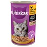 Whiskas Mokra karma dla dorosłych kotów z kurczakiem w sosie 400 g stokrotka.pl