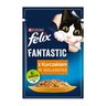 Felix Fantastic Karma dla kotów kurczak w galaretce 85 g stokrotka.pl