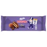 Milka Choc & Choc Ciastka biszkoptowe przekładane nadzieniem kakaowym oblane czekoladą mleczną 150 g