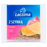 Lactima Ser topiony w plasterkach z szynką 130 g (8 x 16,25 g) stokrotka.pl