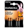 Duracell AAA 1,5 V Bateria alkaliczna 4 sztuki