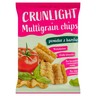 Crunlight Chipsy wielozbożowe pomidor z bazylią 70 g