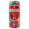 Warka Radler Piwo bezalkoholowe z lemoniadą o smaku grejpfruta i pomarańczy 500 ml