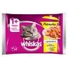 Whiskas 1+ lat Karma pełnoporcjowa potrawka w galaretce smaki drobiowe 340 g (4 x 85 g) stokrotka.pl