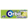 Orbit Lemon Lime Guma do żucia bez cukru 14 g (10 sztuk) stokrotka.pl