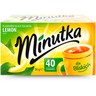 Minutka Herbata czarna aromatyzowana o smaku cytryny 56 g (40 x 1,4 g) stokrotka.pl