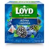Loyd Herbatka owocowa aromatyzowana o smaku jeżyny i jagody 40 g (20 x 2 g)