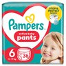 Pampers Pants Pieluchomajtki, rozmiar 6, 36 sztuk, 14kg-19kg stokrotka.pl