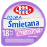 Mlekovita Śmietana Polska bez laktozy 18% 200 g stokrotka.pl