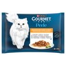 Gourmet Perle Karma dla kotów kolekcja mini filecików w sosie 340 g (4 x 85 g)
