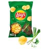 Lay's Chipsy ziemniaczane o smaku zielonej cebulki 140 g stokrotka.pl