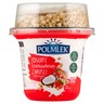 Polmlek Jogurt truskawkowy z musli kokosowym 210 g stokrotka.pl