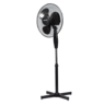 Wentylator podłogowy czarny średnica 40cm