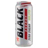 Black Energy Zero Sugar Gazowany napój energetyzujący o smaku limonka mięta 500 ml