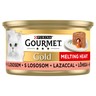 Gourmet Gold Melting Heart Karma dla kotów z łososiem 85 g