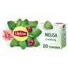 Lipton Herbatka ziołowa aromatyzowana melisa z wiśnią 24 g (20 torebek)