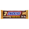 Snickers Creamy Peanut Butter Baton z nadzieniem masła orzechowego 36,5 g (2 x 18,25 g) stokrotka.pl