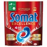Somat Excellence 4 in 1 Caps Kapsułki do mycia naczyń w zmywarkach 553,6 g (32 x 17,3 g)