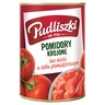Pudliszki Pomidory krojone bez skórki w soku pomidorowym 400 g stokrotka.pl