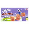 Milka Milki Moo Batoniki z czekolady mlecznej z nadzieniem mlecznym 87,5 g (8 x 10,94 g) stokrotka.pl