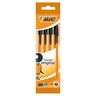 BiC Orange Original Fine Długopis czarny 4 sztuki stokrotka.pl