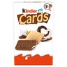 Kinder Cards Wafel wypełniony mlecznym i kakaowym nadzieniem 76,8 g (6 sztuk) stokrotka.pl