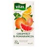 Vitax Inspiracje Herbatka owocowo-ziołowa aromatyzowana grejpfrut & pomarańcza 40 g (20 x 2 g) stokrotka.pl
