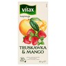 Vitax Inspiracje Herbatka owocowo-ziołowa aromatyzowana o smaku truskawki i mango 40 g (20 x 2 g) stokrotka.pl