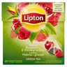 Lipton o smaku Malina i granat Herbata zielona aromatyzowana 28 g (20 torebek) stokrotka.pl