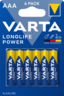 Baterie Varta Longlife Power AAA 6 szt.