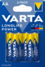 Baterie Varta Longlife Power AA 6 szt.