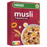 Nestlé Musli Tropical Płatki zbożowe z owocami tropikalnymi i orzechami 350 g stokrotka.pl