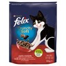 Felix Crunchy & Soft Sucha karma dla kotów z pyszną mieszanką kurczaka i wołowiny z warzywami 950 g stokrotka.pl