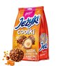 Jeżyki Coolki Milk Wafelek z kremem o smaku herbatnikowym i masą karmelową 140,4 g stokrotka.pl