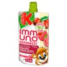 Kubuś Immuno Odporność Mus jabłko marchew banan truskawka malina dzika róża acerola hibiskus 100 g stokrotka.pl