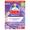 Duck Fresh Discs Lavender Zapas krążka żelowego do toalety 72 ml (2 zapasy)