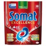 Somat Excellence 4 in 1 Caps Kapsułki do mycia naczyń w zmywarkach 484,4 g (28 x 17,3 g) stokrotka.pl