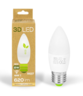 Żarówka 3D LED świeczka C37 8W E27 Ciepła biała