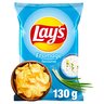 Lay's Chipsy ziemniaczane o smaku śmietankowego serka z ziołami 130 g stokrotka.pl