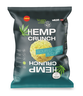 Veggy Crush Chrupki o smaku śmietanowo-cebulowym z białkiem konopnym 100 g