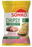 SONKO Chipsy z ciecierzycy o smaku szynki wędzonej 60g