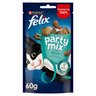 Felix Party Mix Przekąski o smaku łososia mintaja i pstrąga 60 g stokrotka.pl